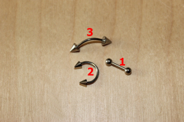 EB-10-6893   Piercing verschieden